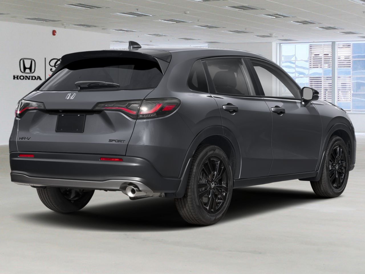 2027 Honda HR-V Sport Traction Intégrale ACIER MODERNE MÉTALLISÉ(NH-797M)-NOIR Gatineau - photo #1