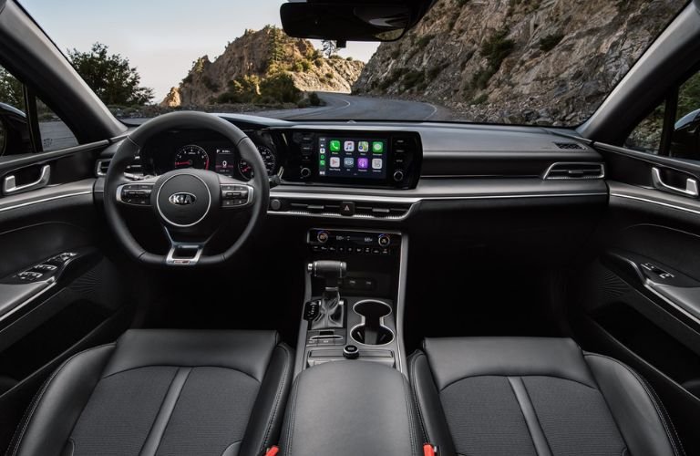 2021 Kia K5 Black Saint-Eustache - photo #1