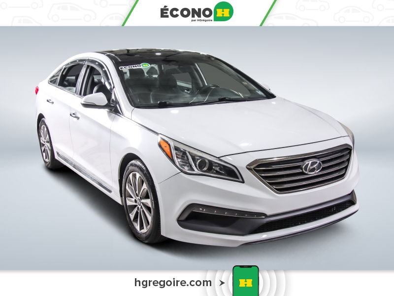 2016 Hyundai Sonata White Blainville - photo #0