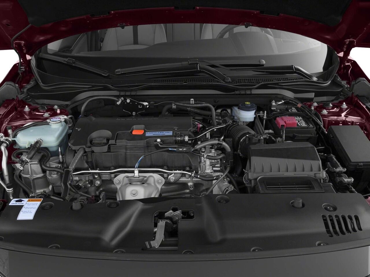 Honda Civic EX 2016 Gris Gatineau - photo #7