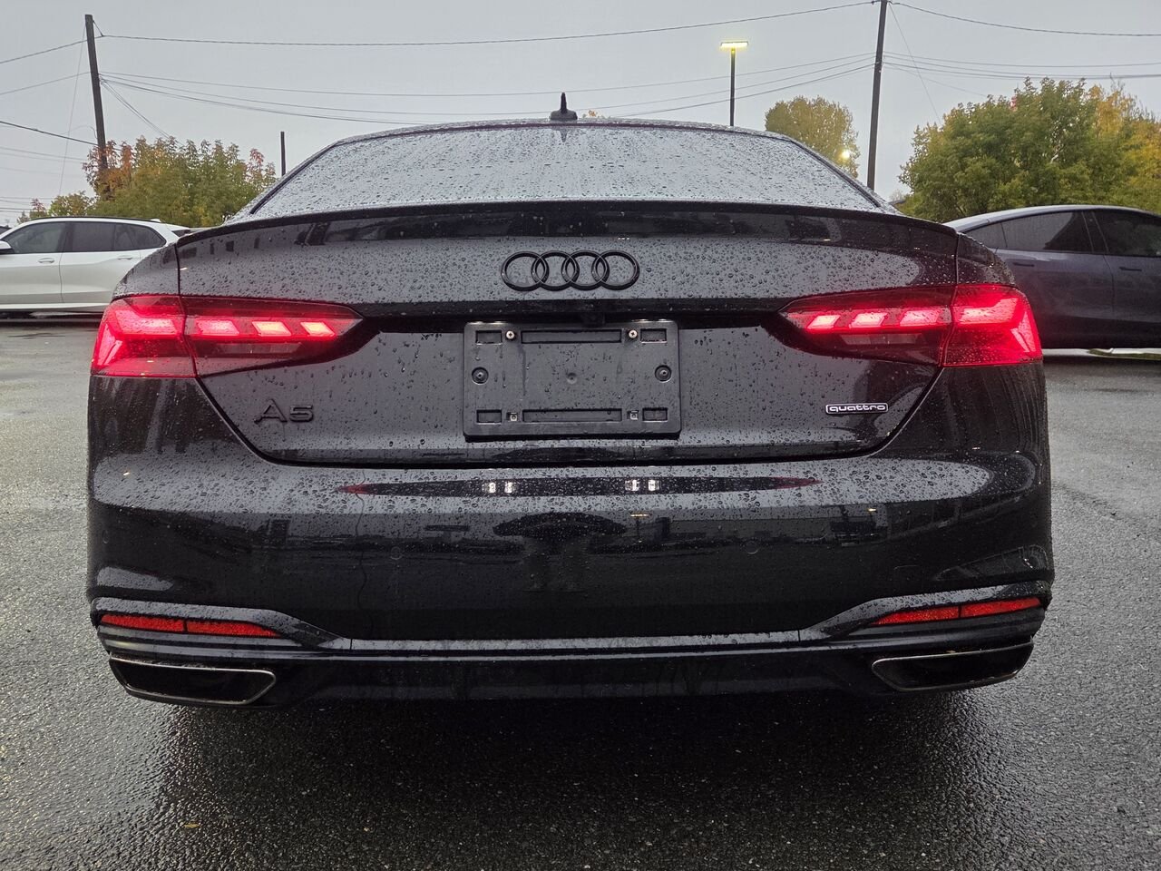 Audi A5 Coupé Progressiv 2023 Noir Granby - photo #5