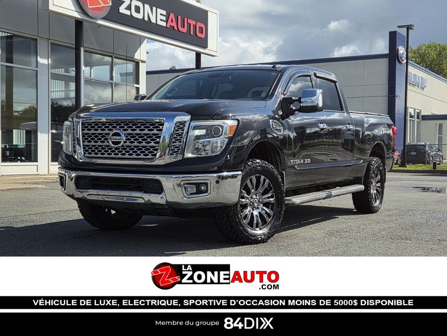 Nissan Titan XD Cummins 2016 2016 Noir