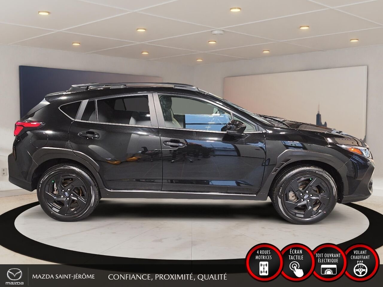 Subaru Crosstrek 2025 Noir Saint-Jérôme - photo #4
