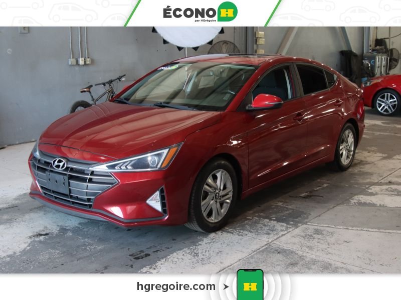 2019 Hyundai Elantra Red Saint-Eustache - photo #2