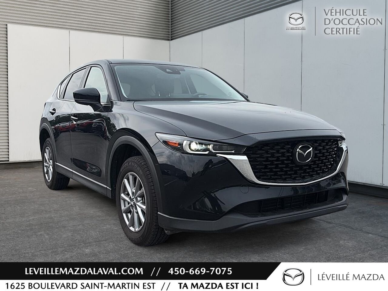 2024 Mazda CX-5 GS TI sans désactivation de cylindres Black Laval - photo #2