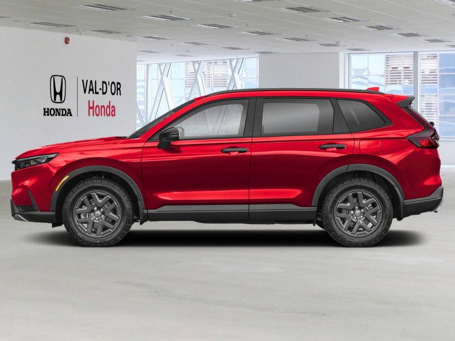 2027 HONDA CR-V Hybrid TrailSport AWD Radiant Red Metallic