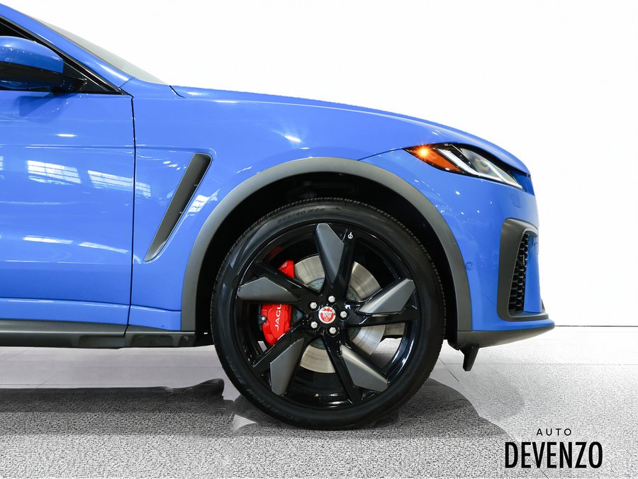 Jaguar F-PACE P550 SVR 2023 Bleu