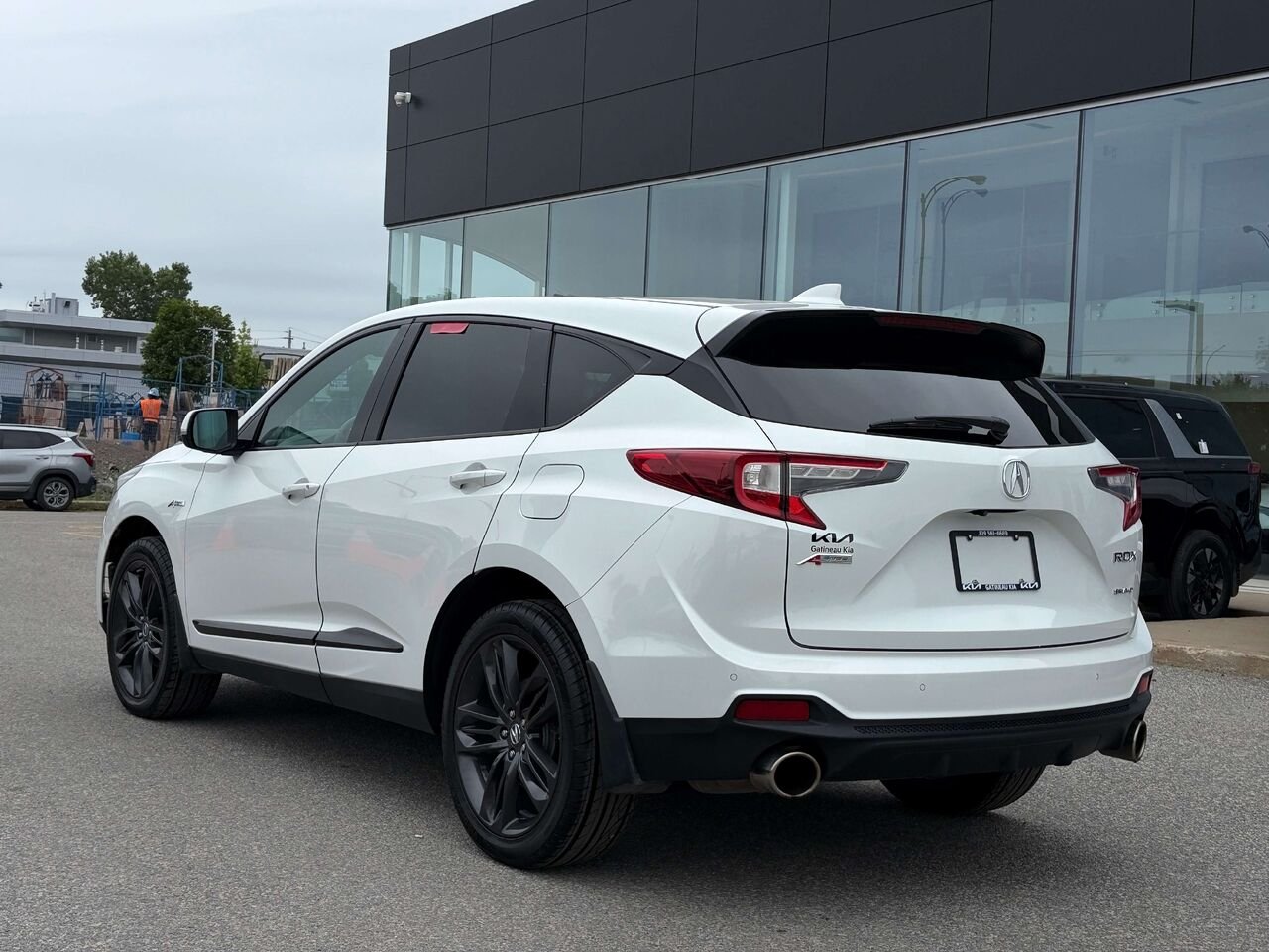 2021 Acura RDX White Gatineau - photo #3