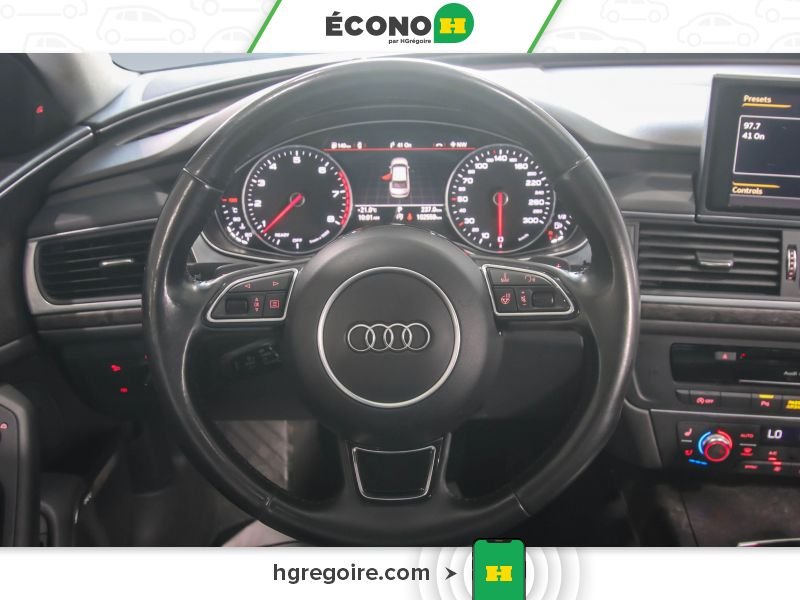 Audi A6 820138 | TECHNIK AWD V6 3.0 CUIR TOIT MAGS 2018 Blanc Laval - photo #21