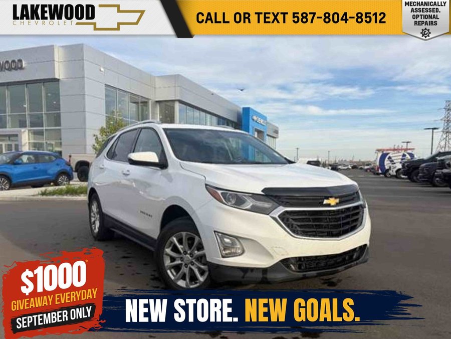 2019 Chevrolet Equinox LT True North AWD 1.5T | Heated Seats White