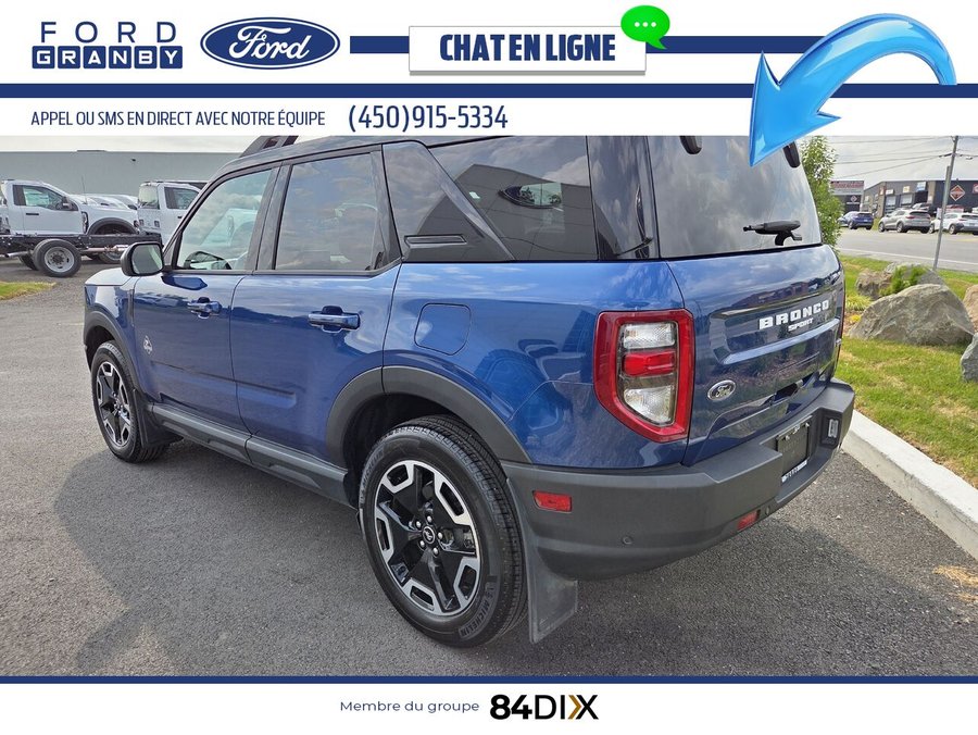 Ford Bronco Sport Outer Banks 4x4 2024 Bleu