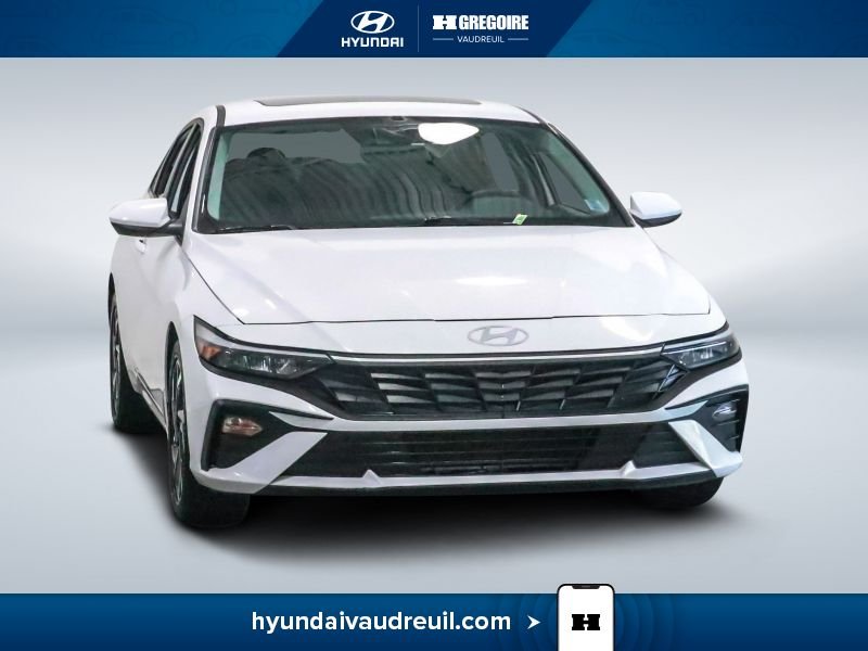 Hyundai Elantra PREFERRED +TECH TOIT OUVRANT CERTIFIÉ 5.99% 2025 Blanc