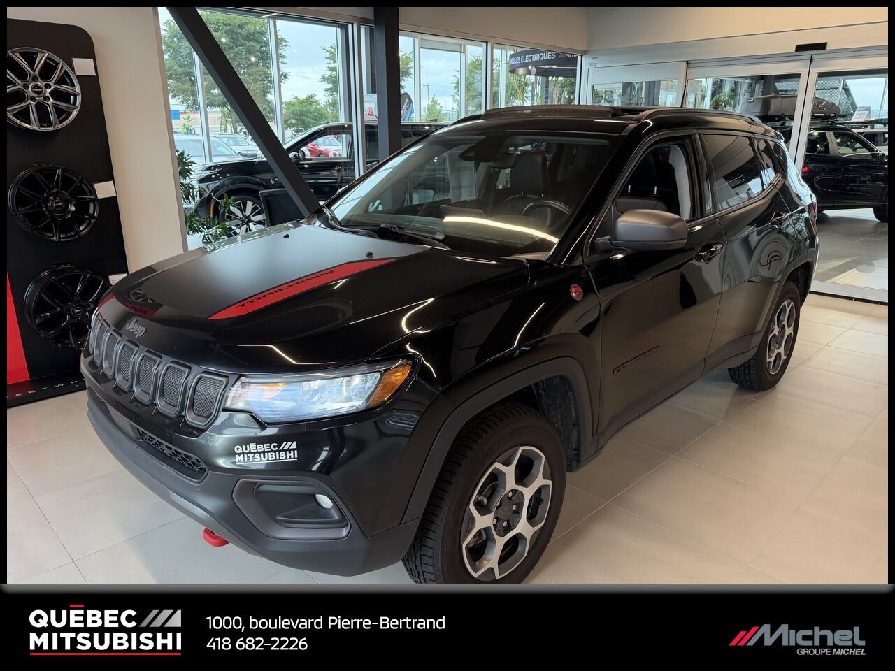 Jeep Compass 2022 Noir Saint-Eustache - photo #0
