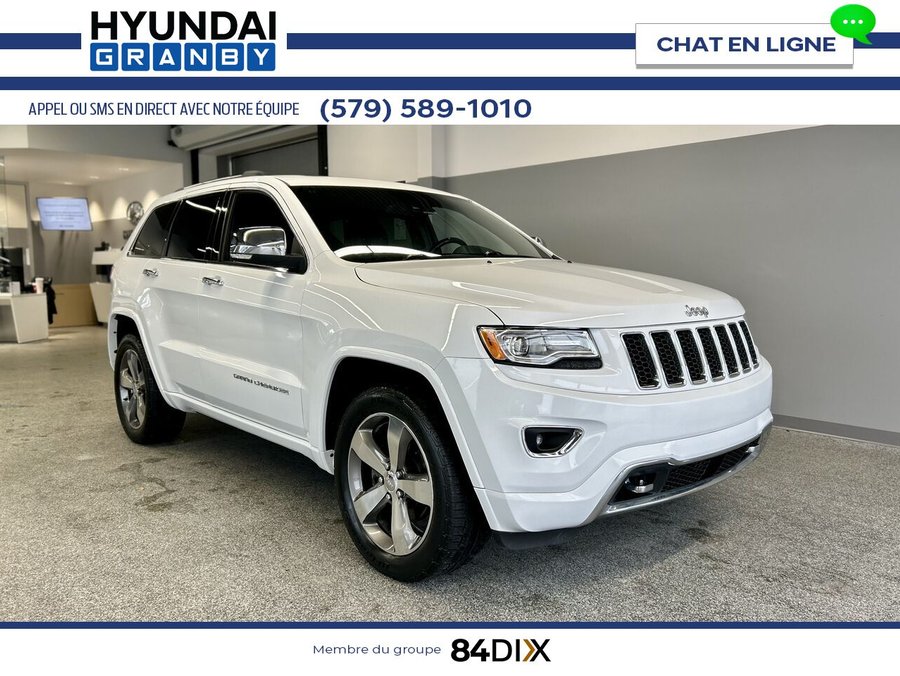 Jeep Grand Cherokee Overland 2015 Blanc