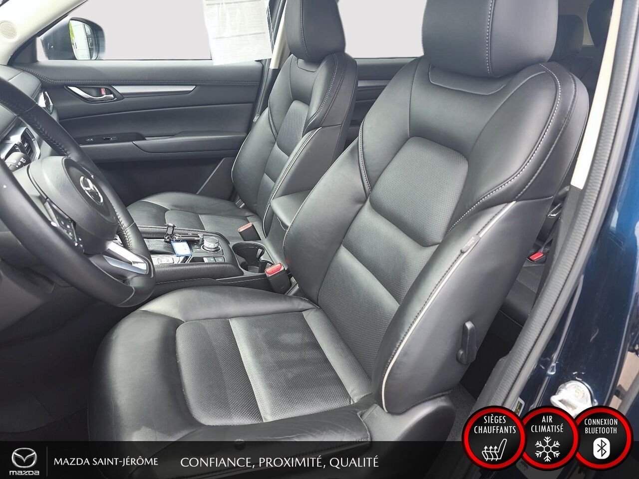 Mazda CX-5 GS | CUIR | AWD | MAGS | 2025 Bleu Saint-Jérôme - photo #13