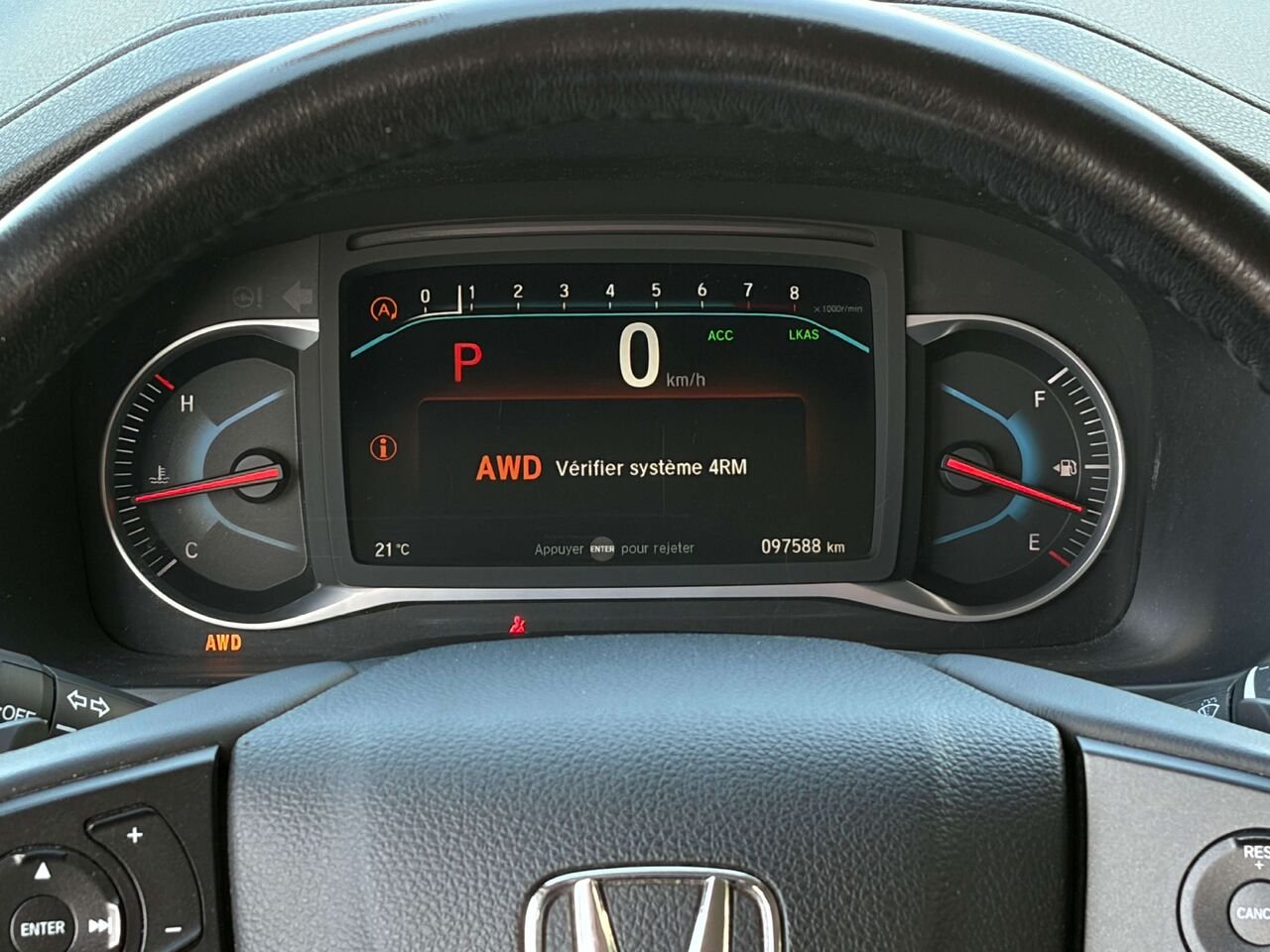 Honda Pilot EX-L 2021 Gatineau - photo #14