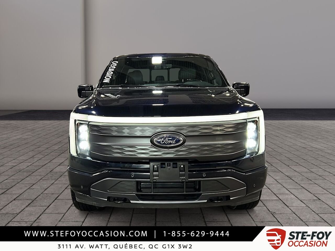 2023 Ford F-150 Lightning GROUPE 510 A, standard range Blue Québec - photo #1