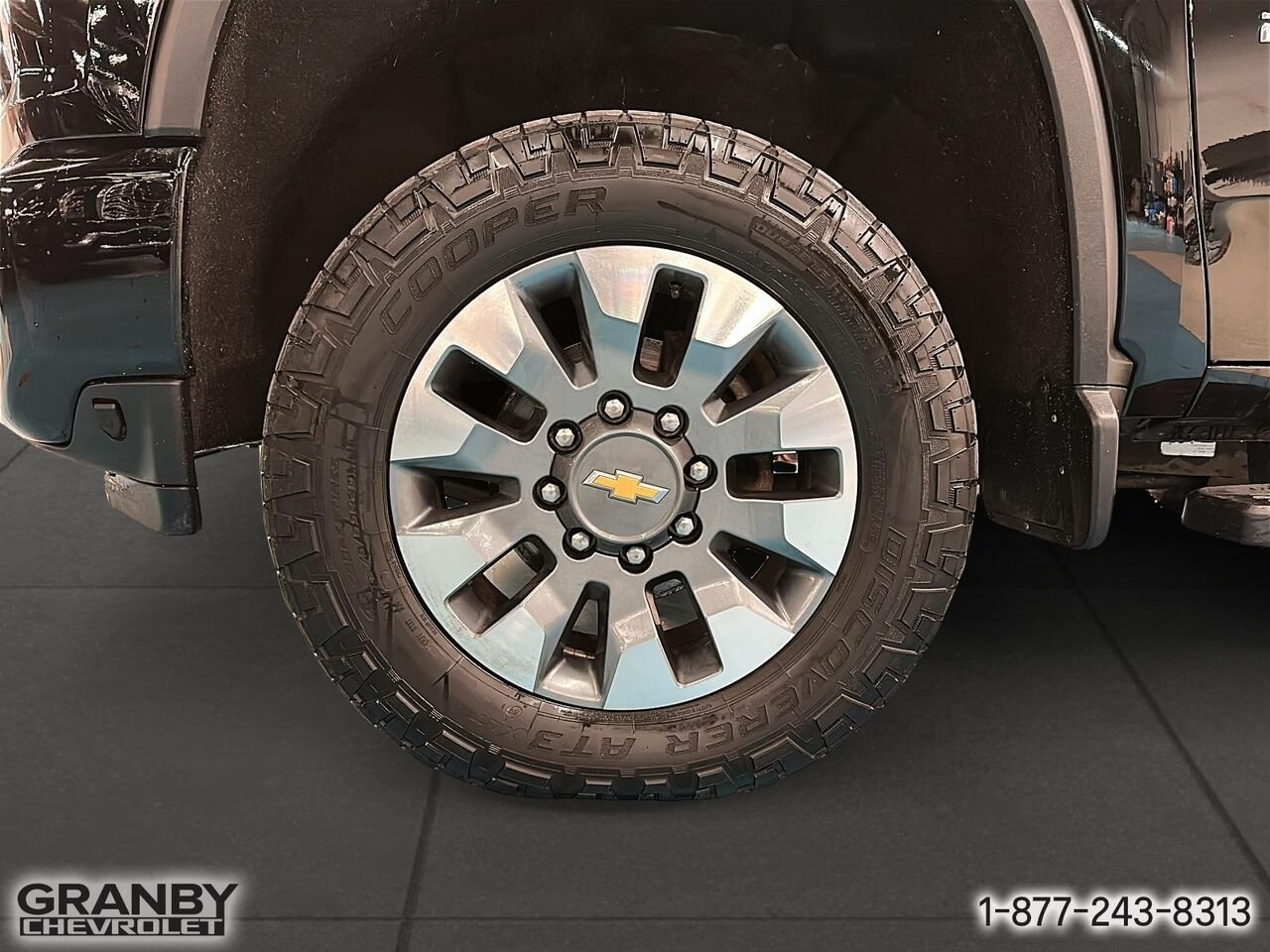 2023 Chevrolet Silverado 2500HD Custom cabine multiplace 4RM 159 po | G3705 Black Granby - photo #9