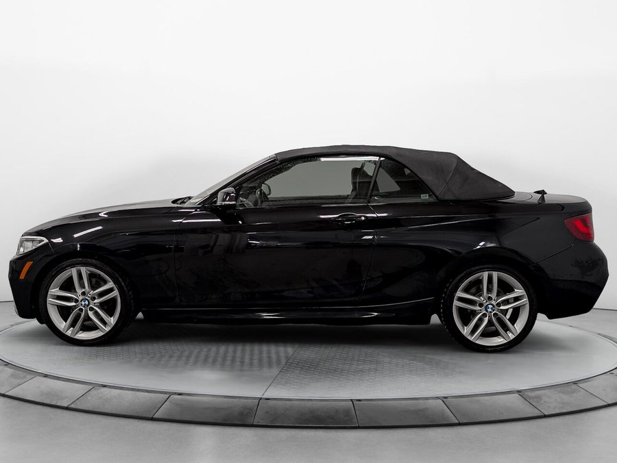 2016 BMW 228i xDrive Cabriolet Premium Enhanced et M Package Black