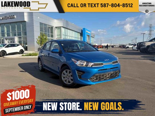 2023 Kia Rio 5-door 2023 Blue