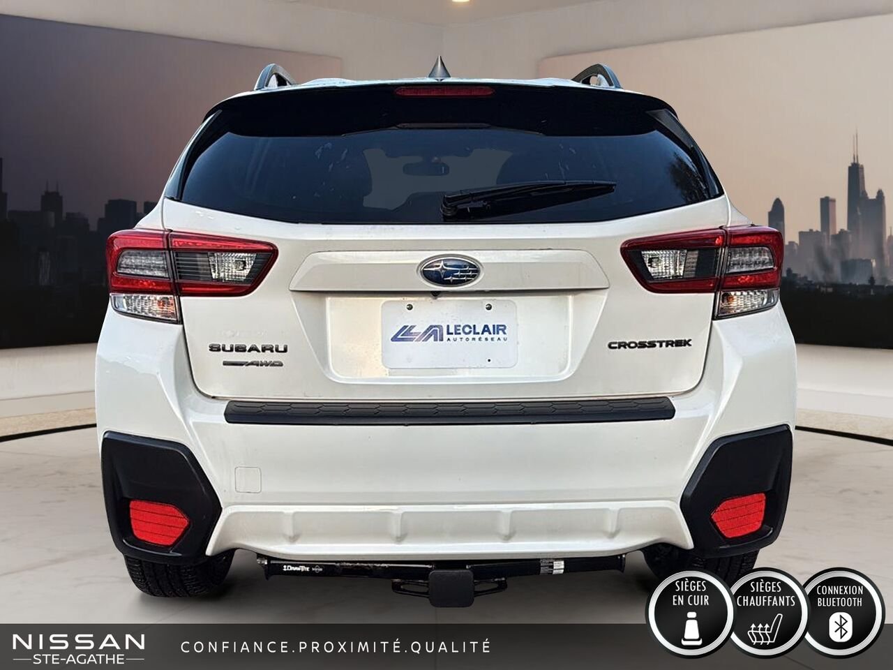 Subaru Crosstrek AWD|JAMAIS ACCIDENTÉ|CUIR 2022 Blanc Saint-Jérôme - photo #3