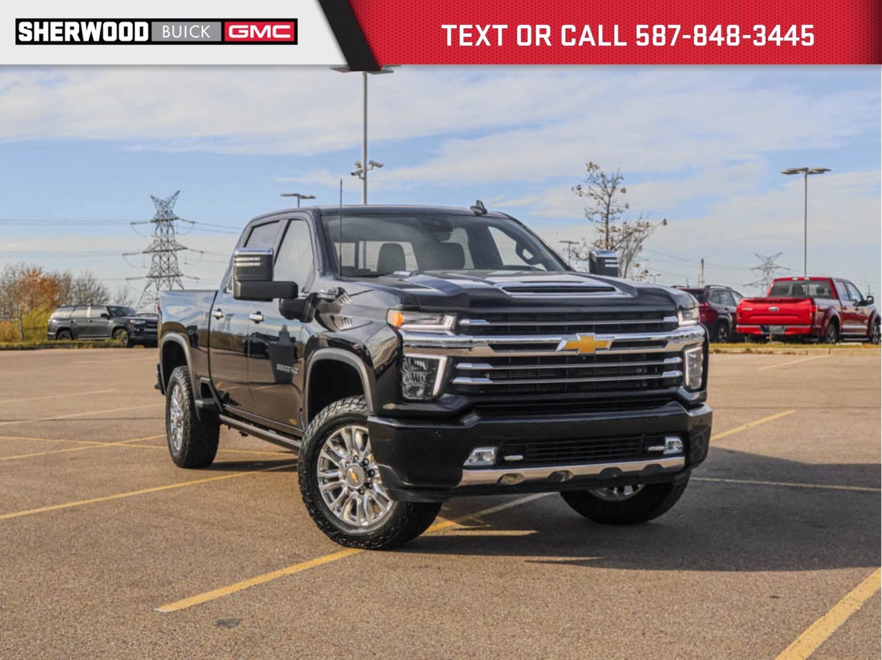 2022 Chevrolet Silverado 3500HD 4WD Crew Cab 159 High Country Black Sherwood Park - photo #0