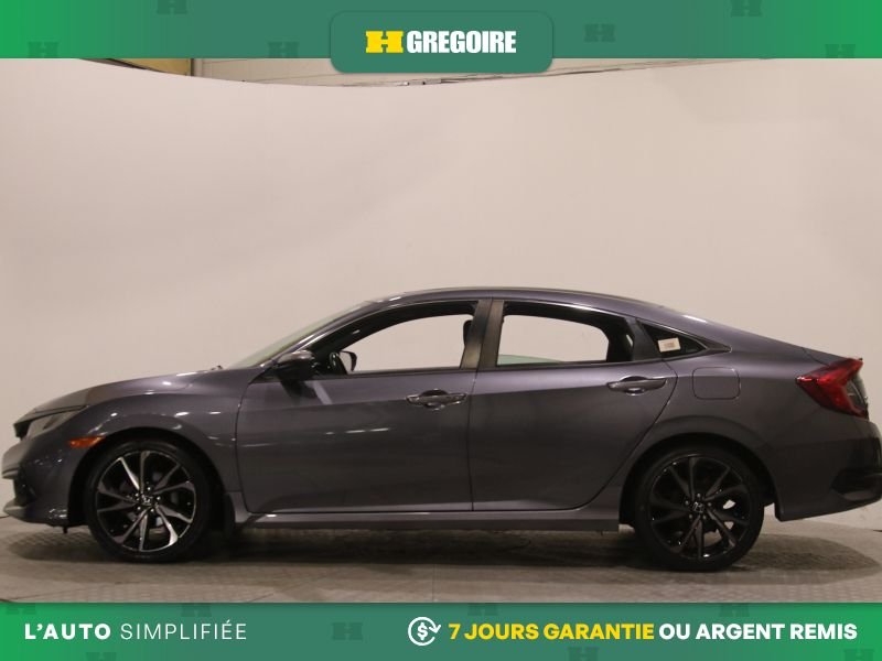 Honda Civic 2020 Gris Laval - photo #4