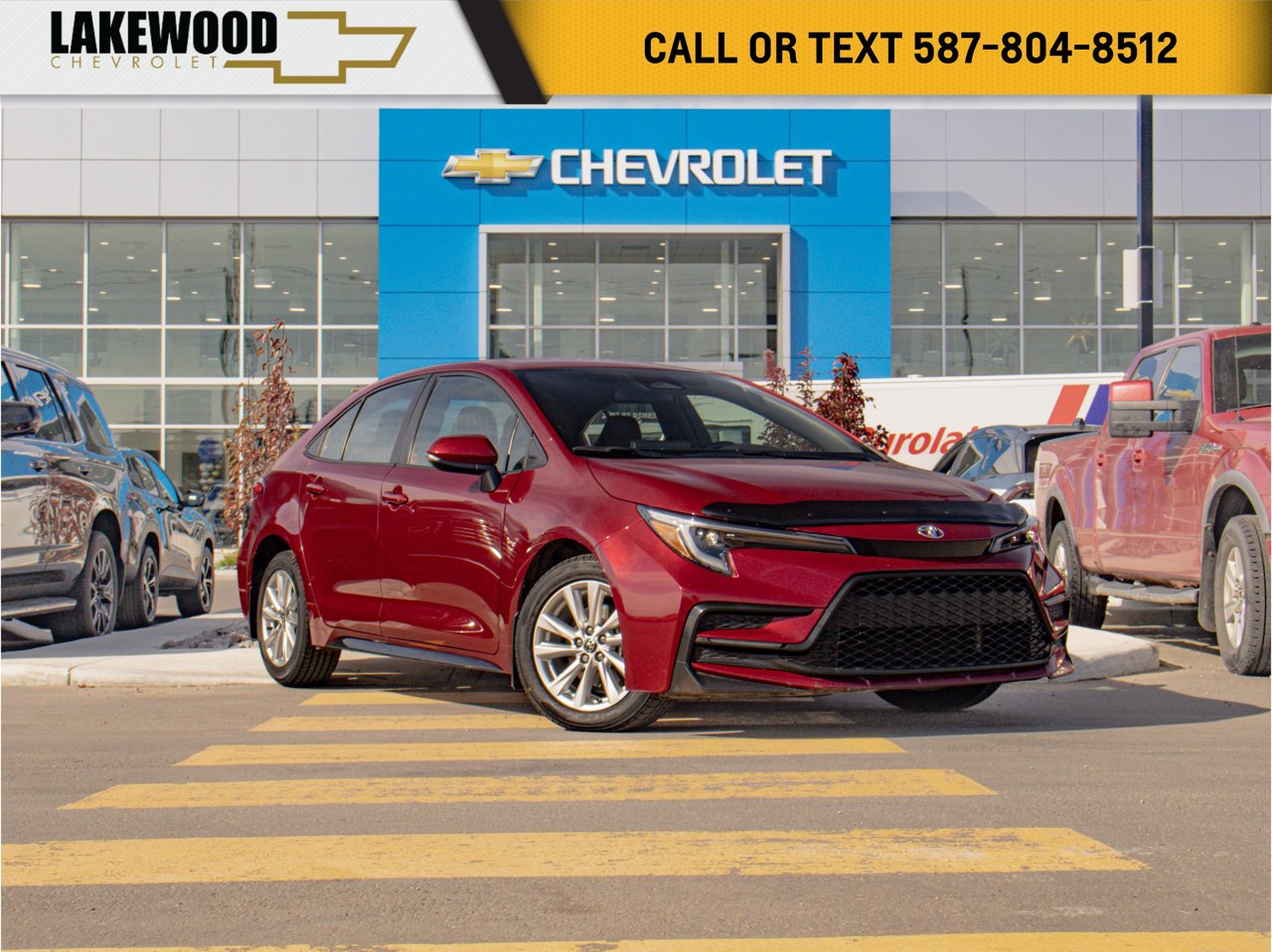 2024 Toyota Corolla SE CVT Red Sherwood Park - photo #0