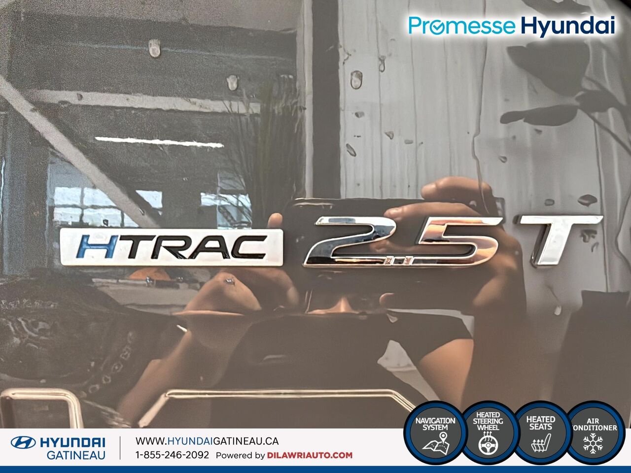 2023 Hyundai Santa Cruz Grey Gatineau - photo #5