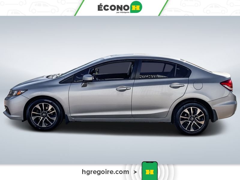 2015 Honda Civic Silver Blainville - photo #4