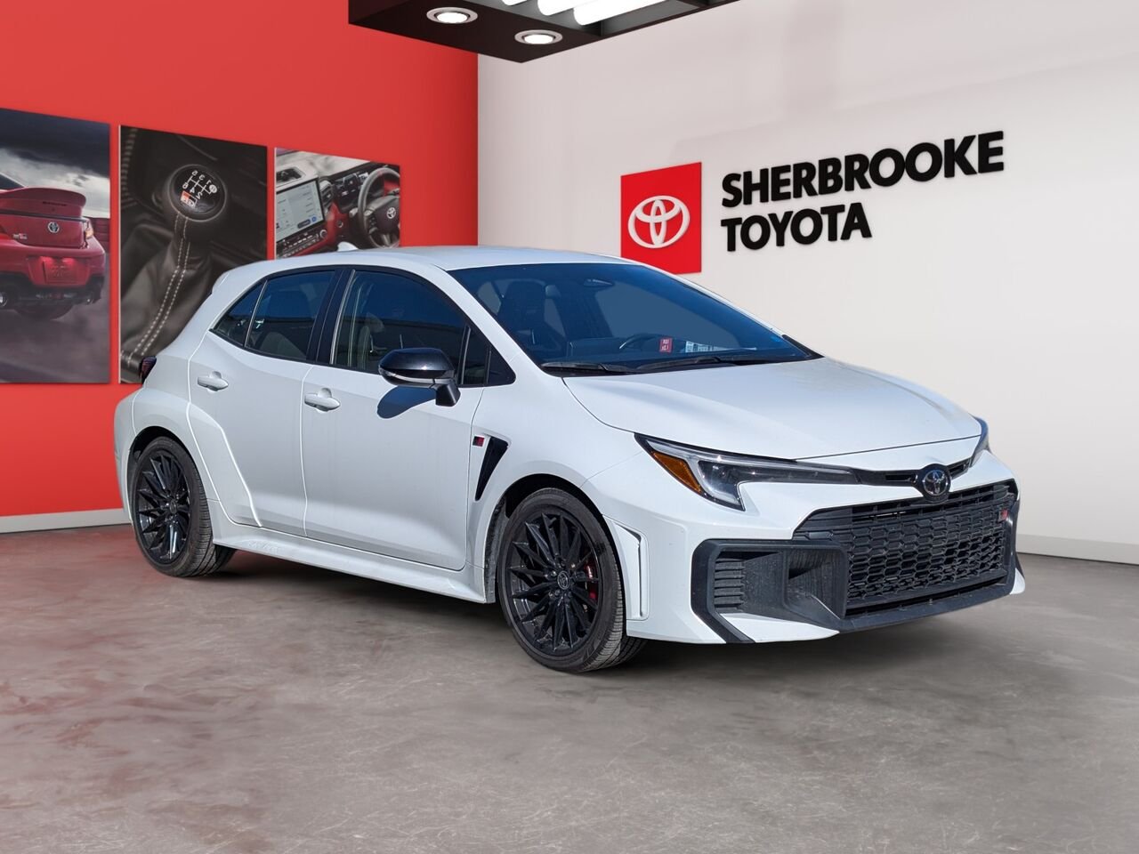 2025 Toyota GR Corolla JTNABAAE0SA021308 White Sherbrooke - photo #1