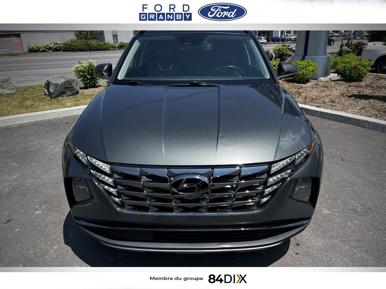 Hyundai Tucson hybride rechargeable 2022 Gris Granby - photo #10