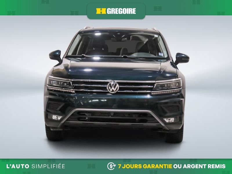 Volkswagen Tiguan Highline AWD AUTO AC CUIR TOIT NAV MAGS CAM RECUL 2019 Vert