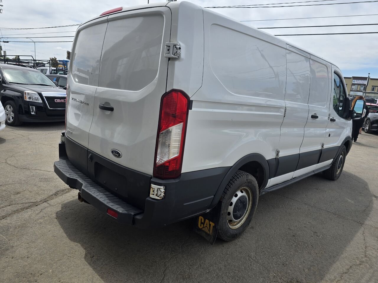 2016 Ford Transit fourgon utilitaire White  - photo #4