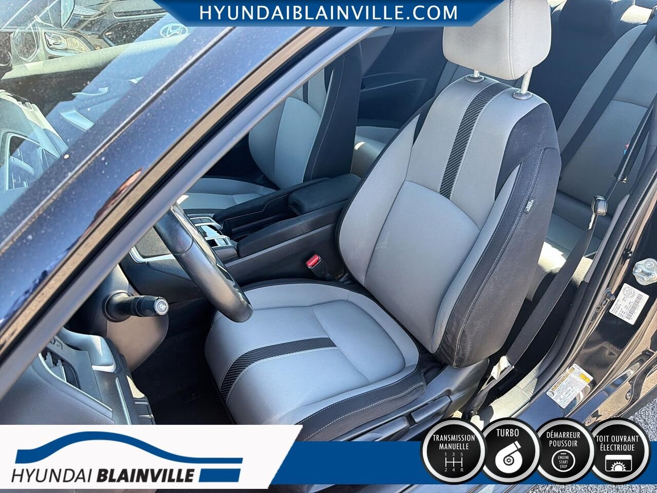 Honda Civic Coupé 2017 Noir Blainville - photo #8