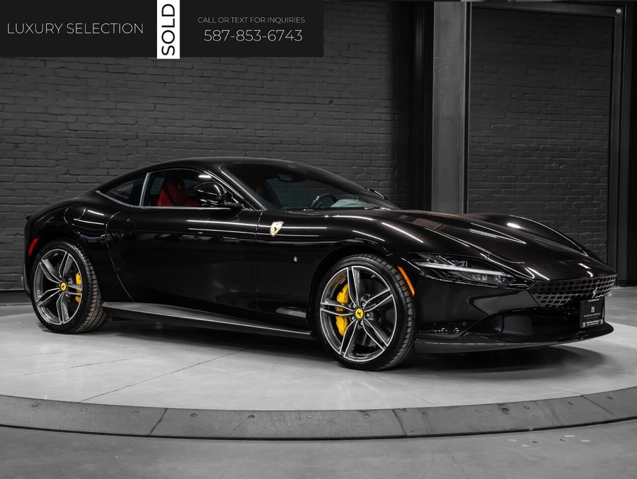 2022 Ferrari Roma | Carbon Exterior Trim | Carbon Interior Trim | Passenger Display | Hi-Fi JBL Black