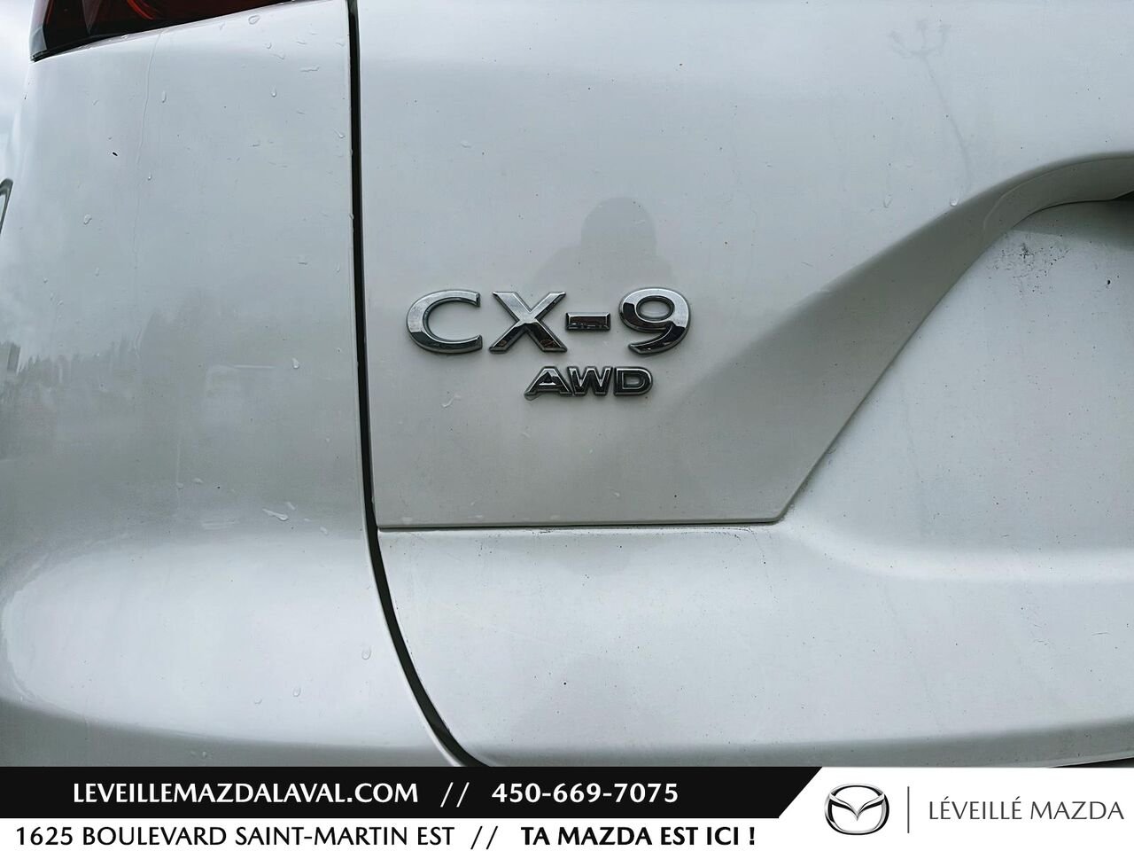 2022 Mazda CX-9 GS LUXE TI White Laval - photo #18