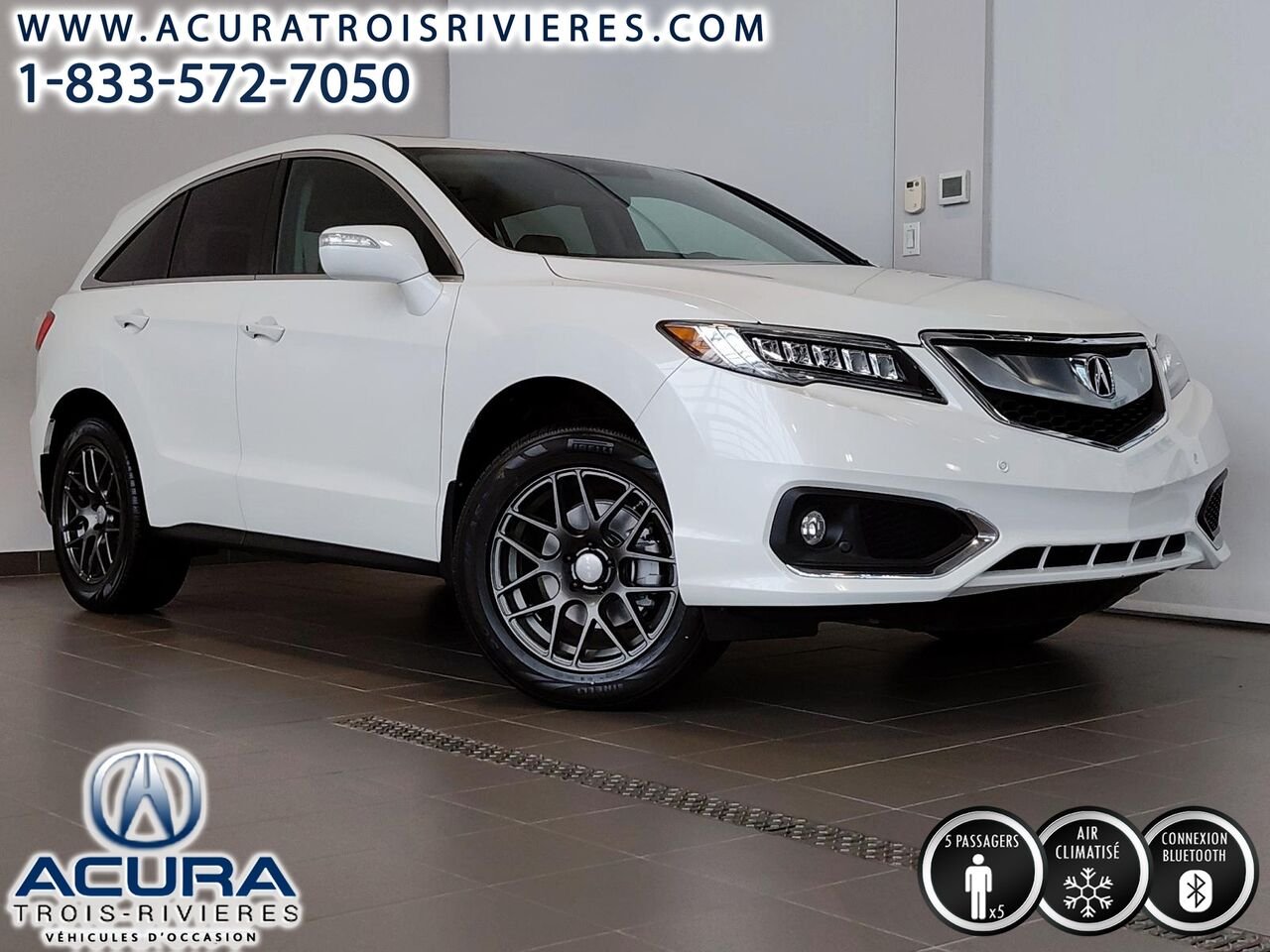 Acura RDX ELITE ADVANCE 2018 Blanc Trois-Rivières - photo #0