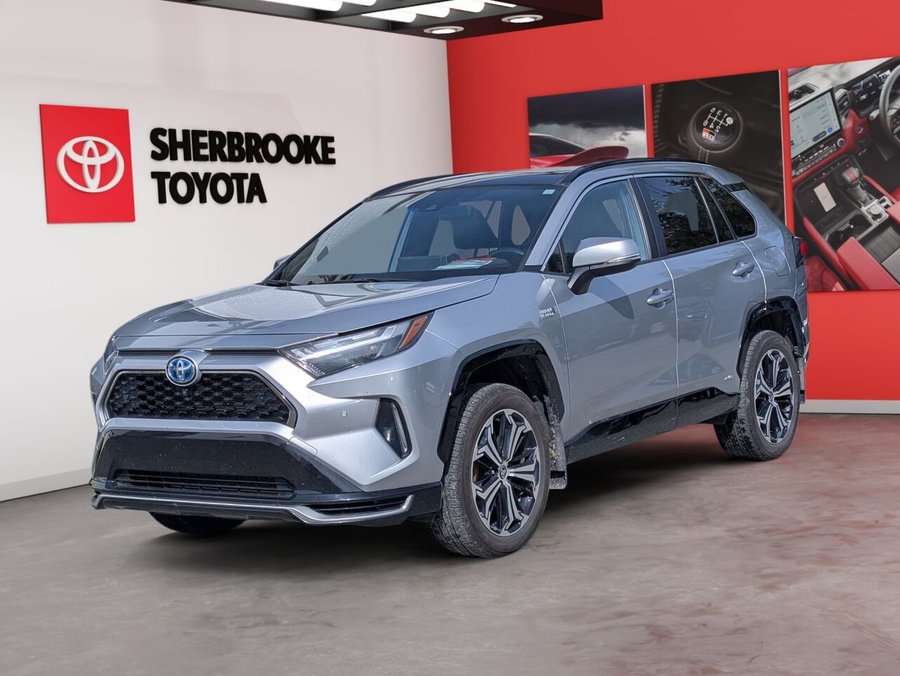 Toyota RAV4 Prime XSE PRIME GR. TECHNO/SIÈGES CHAUFFANTS/TOIT OUVRANT/VOLANT CHAUFFANT/AC BIZONE 2022 Argent