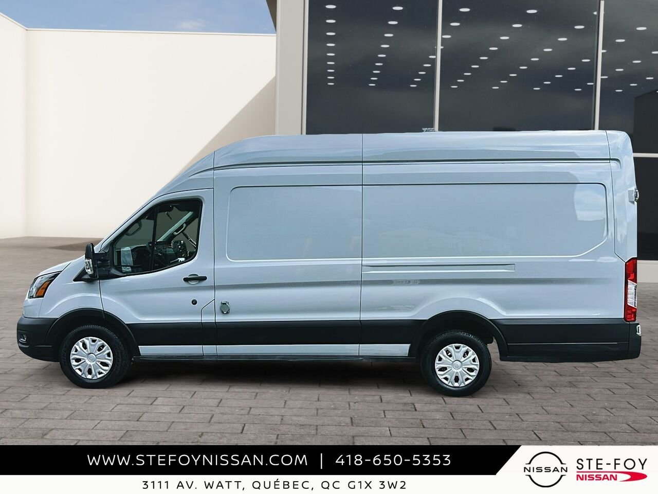 Ford E-Transit Toit surélevé 2022 Blanc Ste-Foy - photo #4