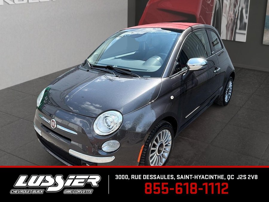 FIAT 500 LOUNGE 2014 Gris