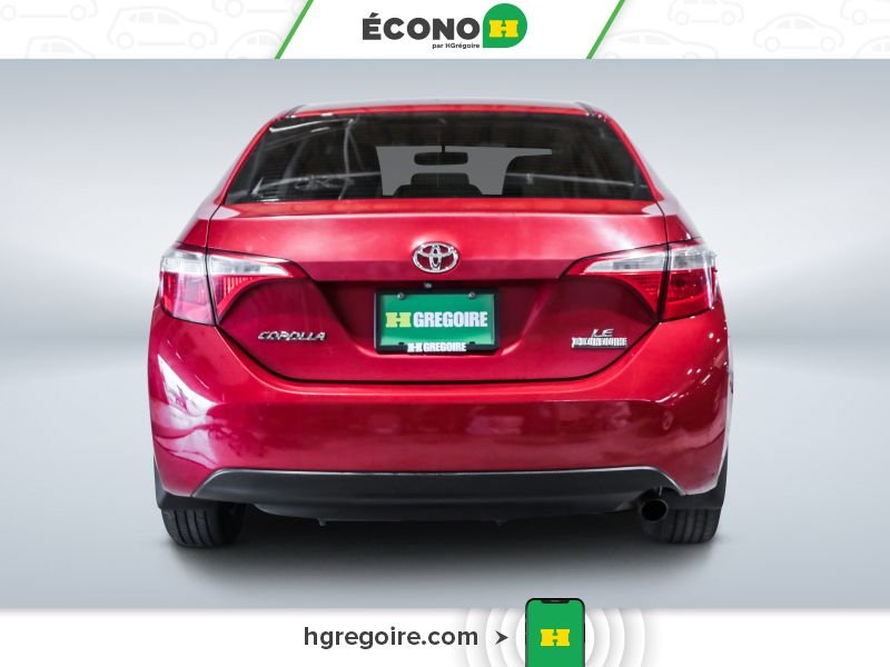 2015 Toyota Corolla Red Saint-Eustache - photo #6
