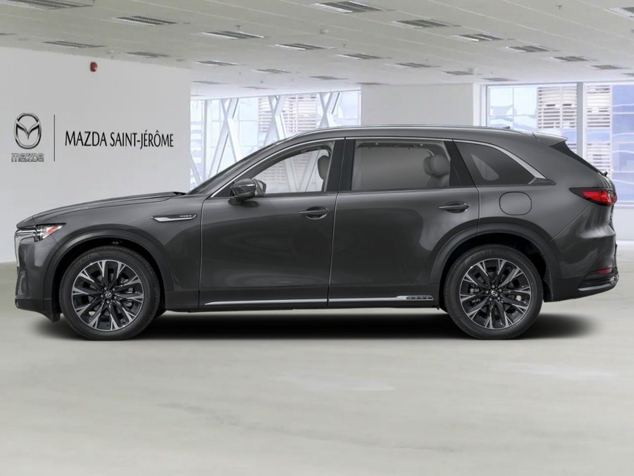 MAZDA CX-90 hybride rechargeable GT TI 2026 Gris mécanique métallisé