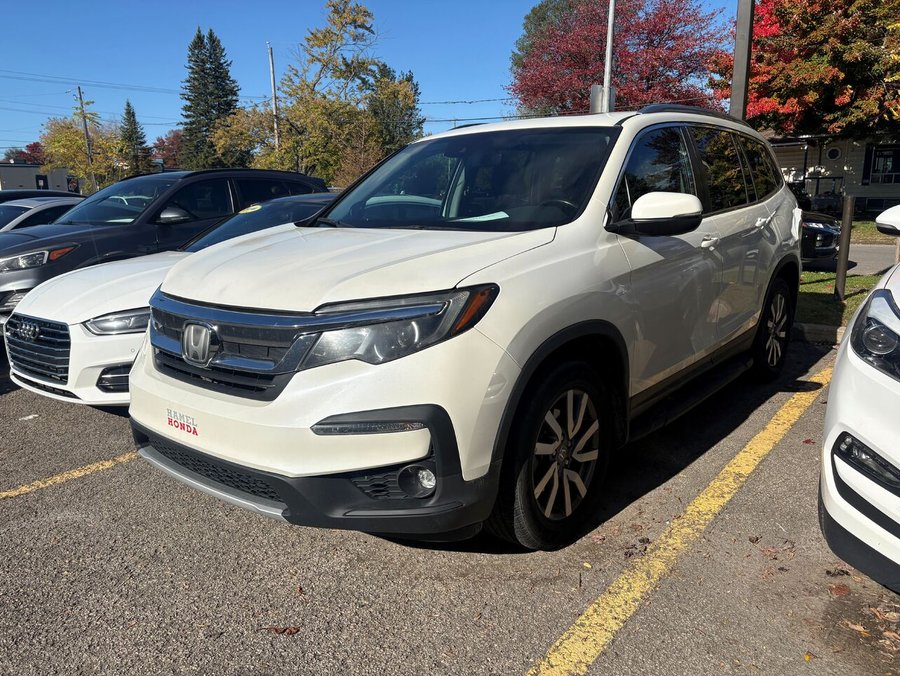 Honda Pilot EX-L Navi Traction Intégrale 2019 Blanc