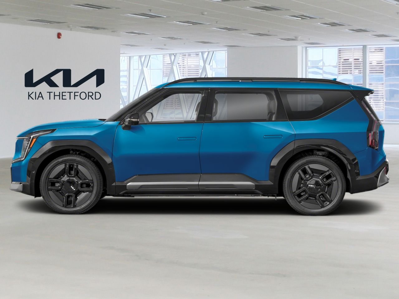 Kia EV9 2026 Bleu océan Thetford Mines - photo #2
