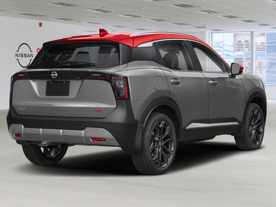 NISSAN Kicks KICKS SR PRIVIL GE 2027 Gris poudre métallisé/Couche teintée Braise écarlate