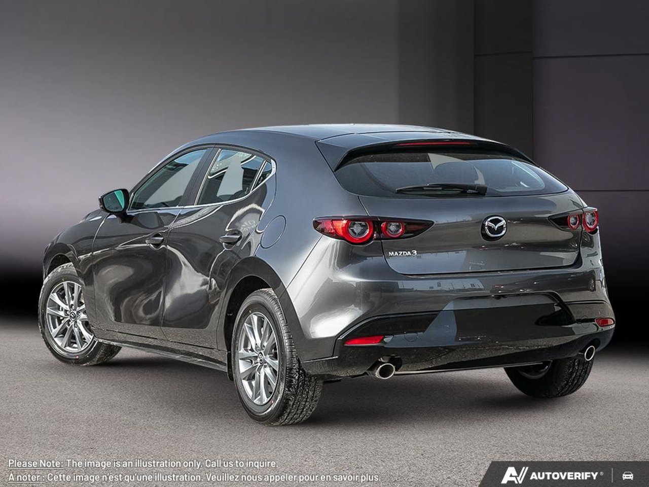 Mazda Mazda3 Sport JM1BPAKL7T1893607 2026 Gris mécanique métallisé Mirabel - photo #3