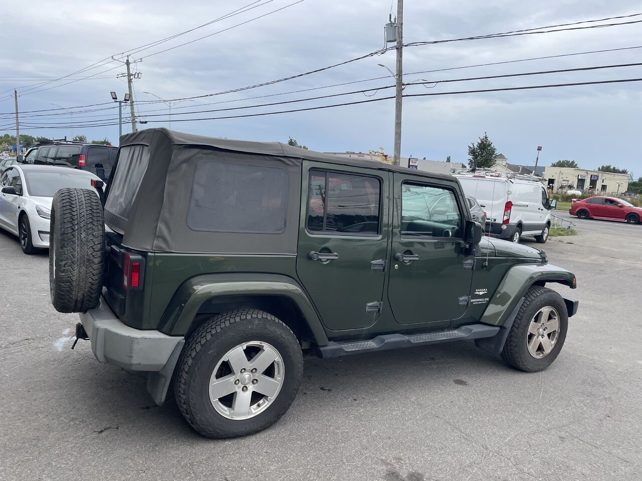 2008 Jeep Wrangler Green  - photo #5