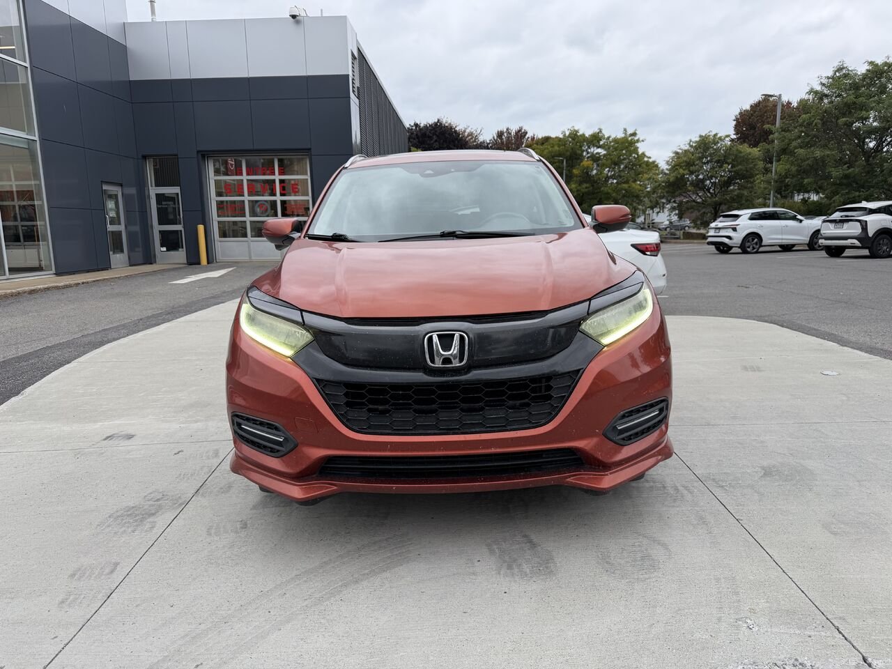 2019 Honda HR-V Touring TI CVT Orange Châteauguay - photo #1