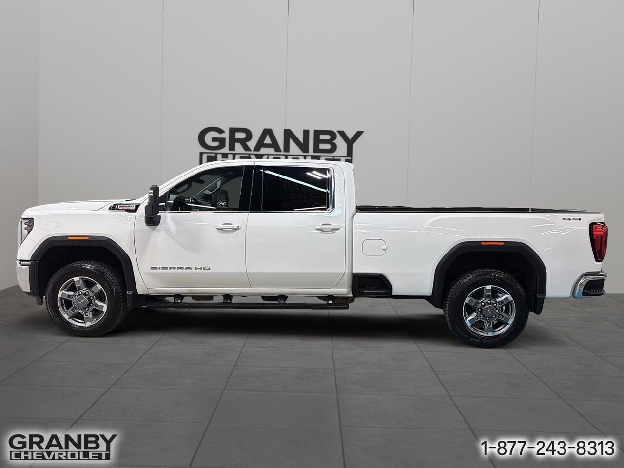 2025 GMC Sierra 2500HD SLE cabine multiplace 4RM 172 po | G3864 White Granby - photo #8